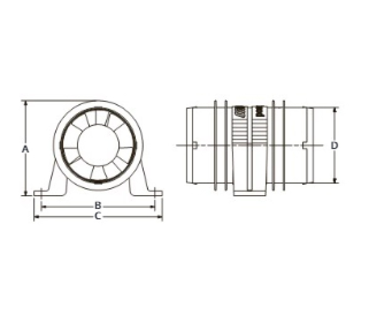 Attwood Ventilador y Aireador Turbo 4000 Serie II