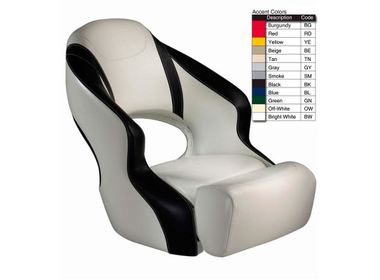 Attwood Asiento Aergo Flip Up Blanco Apagado Attwood Asiento Aergo Flip Up Blanco Apagado