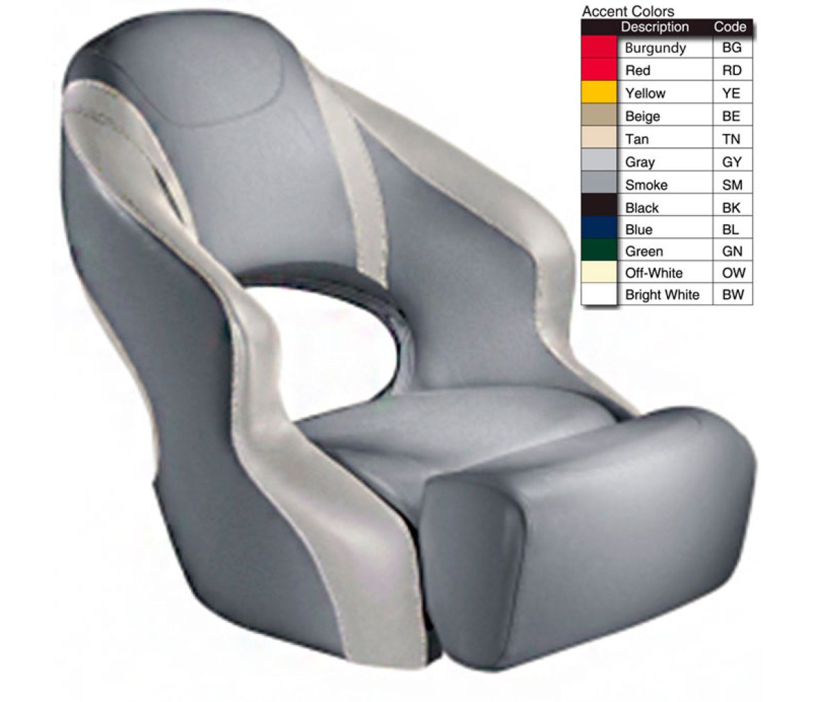 Attwood Asiento Aergo Flip Up Gris
