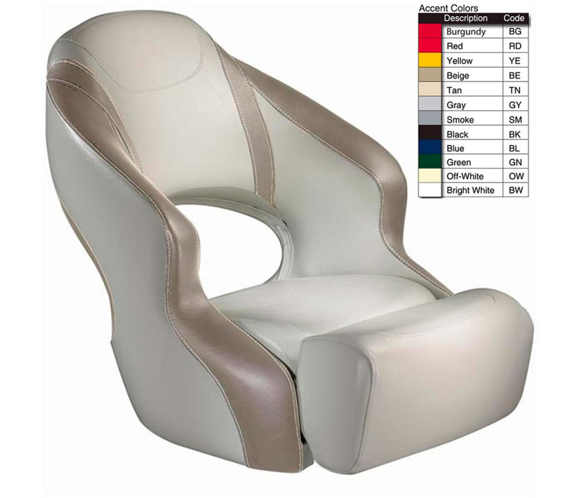 Attwood Asiento Aergo Flip Up Tostado