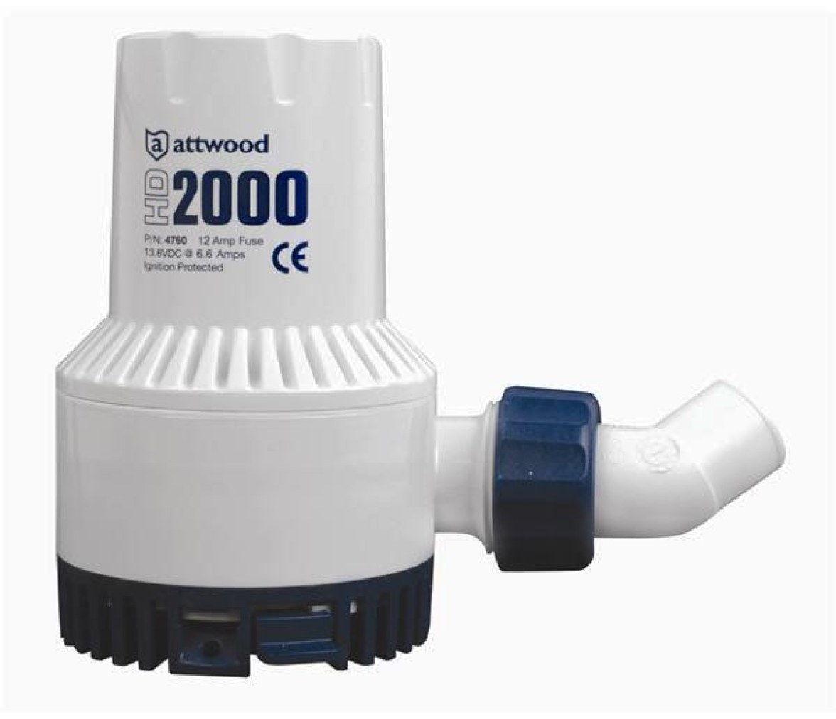 Attwood Bomba de Cala Gran Caudal HD2000 24V