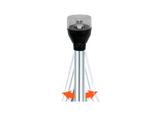 Attwood Luz LED de Navegacion Todo Horizonte Articulable