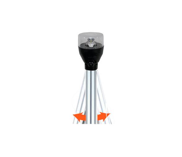 Attwood Luz LED de Navegacion Todo Horizonte Articulable