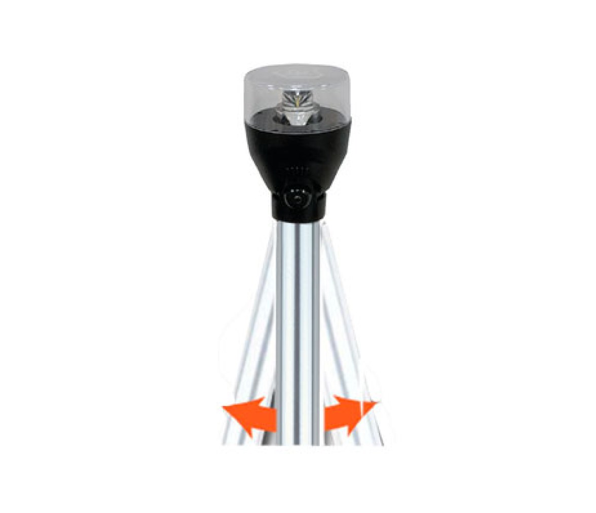 Attwood Luz LED de Navegacion Todo Horizonte Plegable