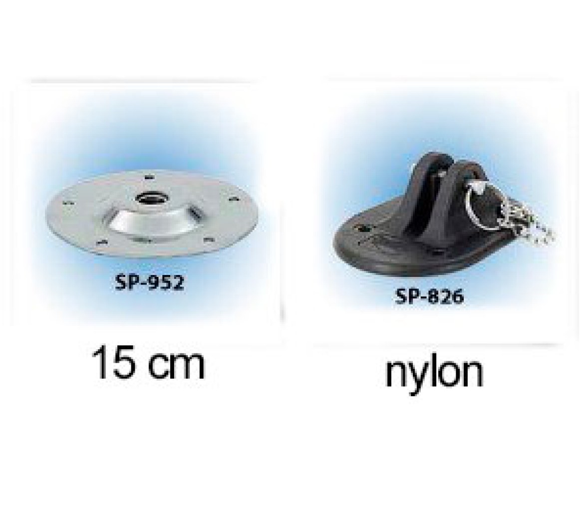 Attwood Mastil para Esqui Inox Regulable