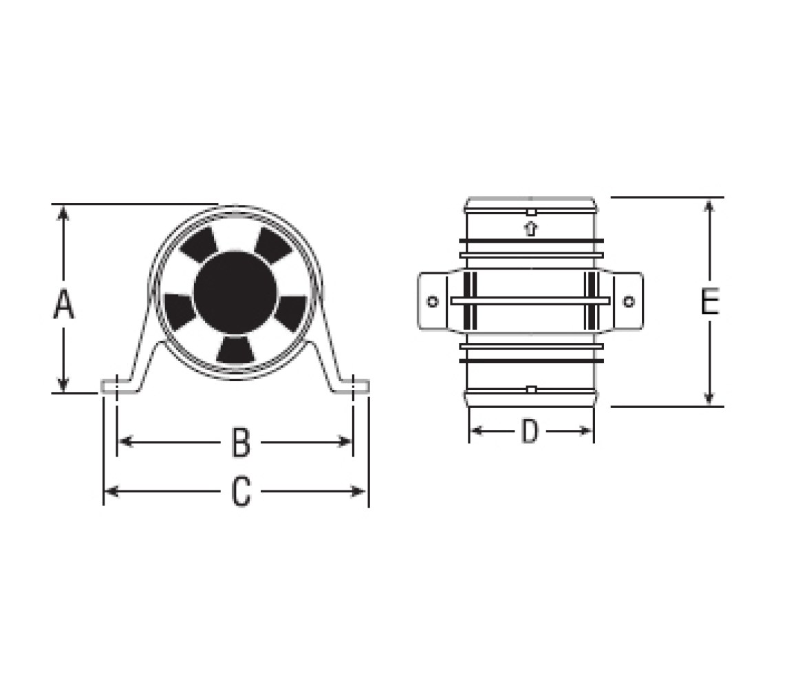Attwood Ventilador y Aireador de Cala en Linea