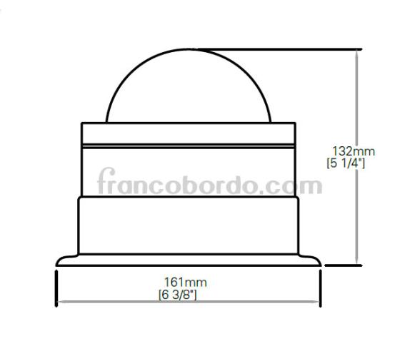Autonautic Compas C15 Negro Rosa Conica