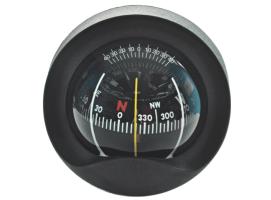 Autonautic C9 Black Bulkhead Mount Compass