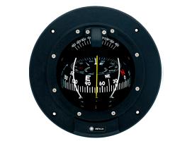 Autonautic Compas Empotrable Negro Grande para Velero