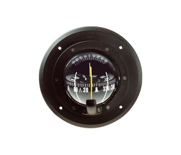 Autonautic Compas Empotrable Negro para Velero