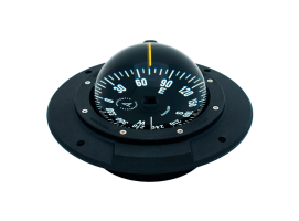Autonautic Instrumental Black - Flat Card Design Marine Big Compass Plus