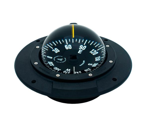 Autonautic Compas Magnetico Grande Plus Negro-Rosa Plana