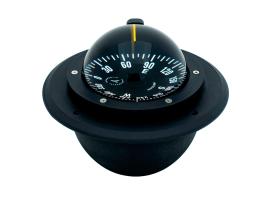 Autonautic Black-Flat Card Design Marine Compass Plus