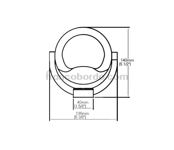 Autonautic Compas Multidireccional Blanco-Rosa Conica Estribo