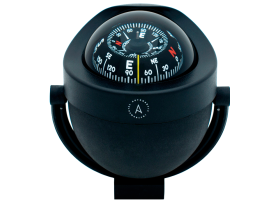 Autonautic Black-Conical Card Design Compass