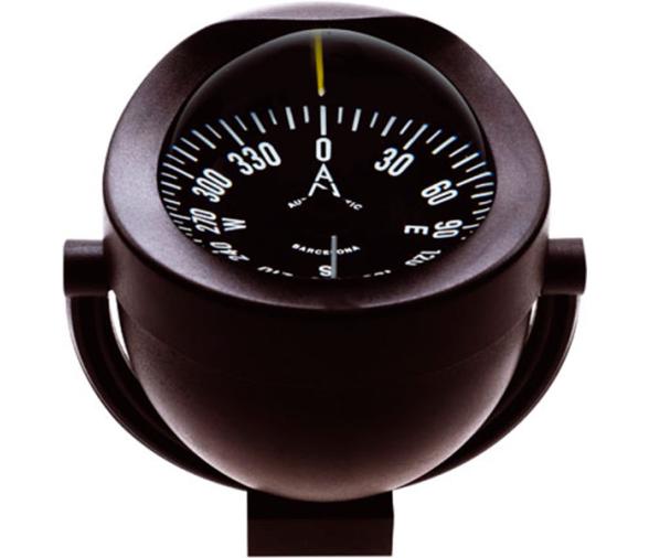 Autonautic Compas Negro-Rosa Plana