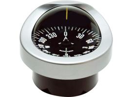 Autonautic Compas Plateado-Rosa Plana Empotrable