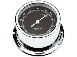 Autonautic Higrometro Cromado Esfera Negra Minor
