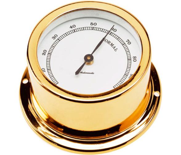 Autonautic Higrometro Dorado Minor