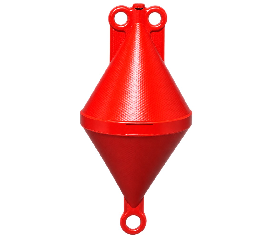Balizas de polietileno soplado de doble cono