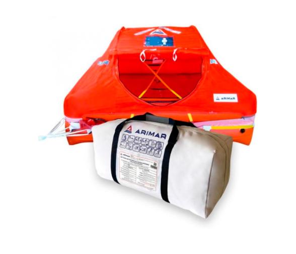Balsa Salvavidas Bolsa Arimar Iberica 14 ISO SOLAS