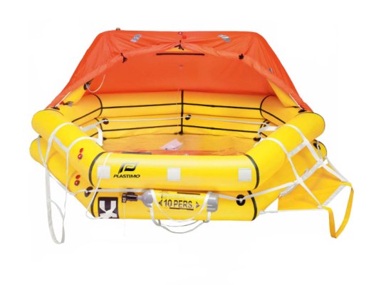 Balsa Salvavidas Ibiza 6 Personas con Container Plastimo