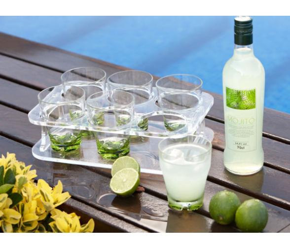 Bandeja Portacopas Desmontable Party Marine Business