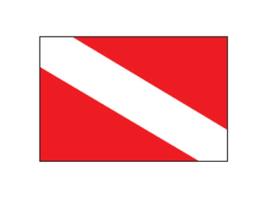 Bandera Buceador Individual