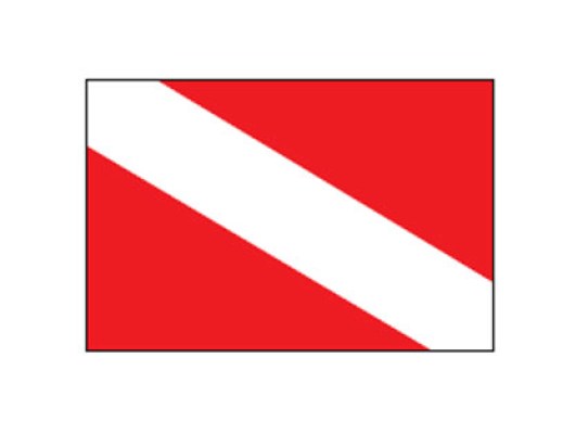 Bandera Buceador Individual