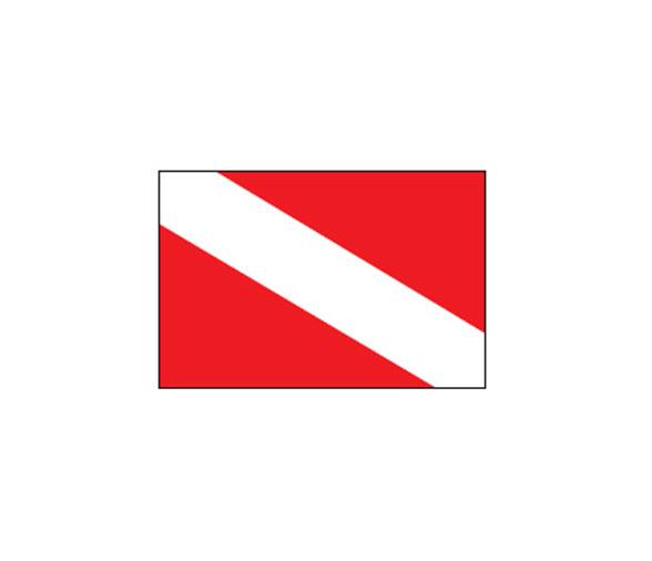 Bandera Buceador Individual