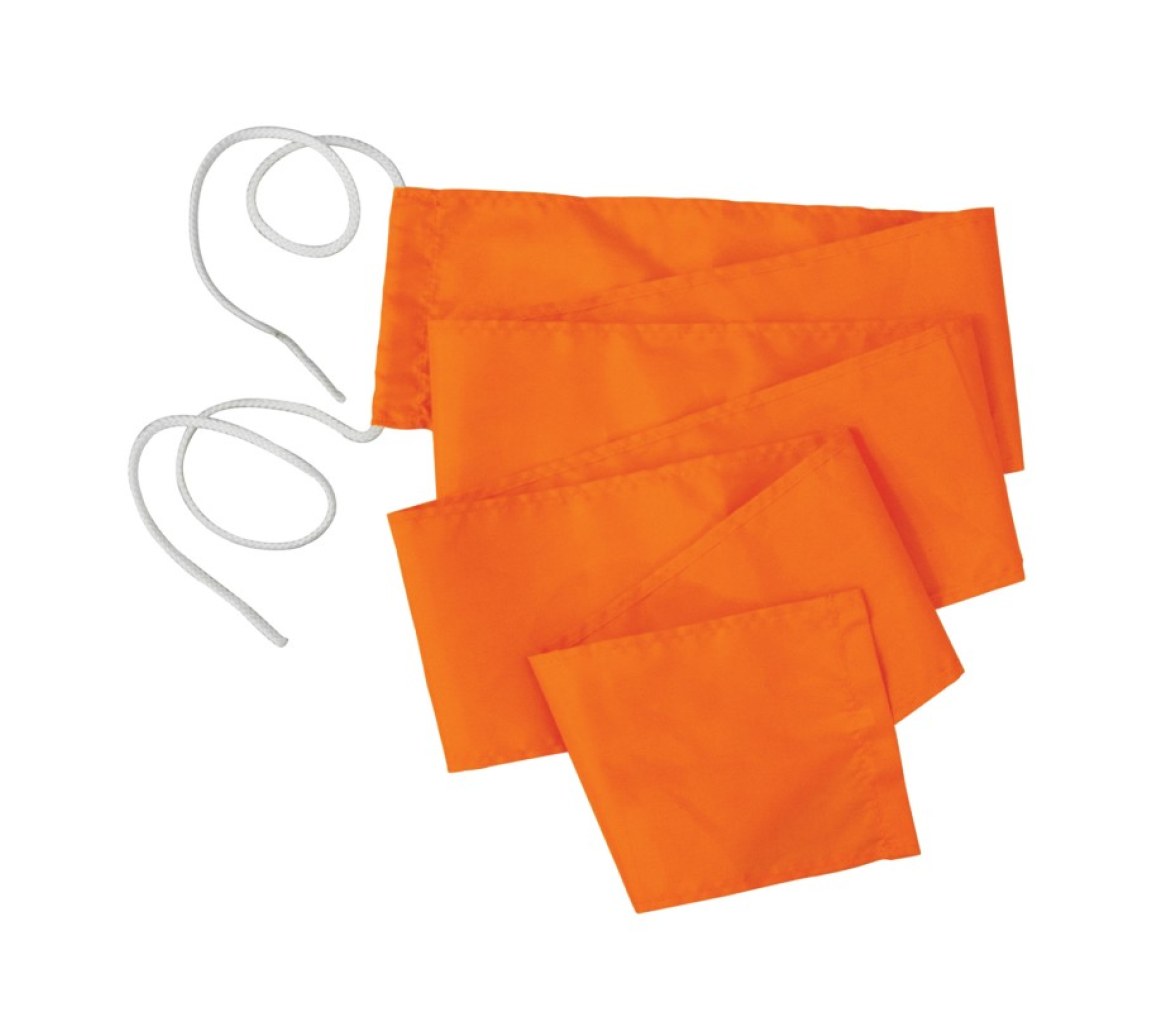 Bandera de deportes acuáticos Jobe, modelo Flame, color naranja, pack.
