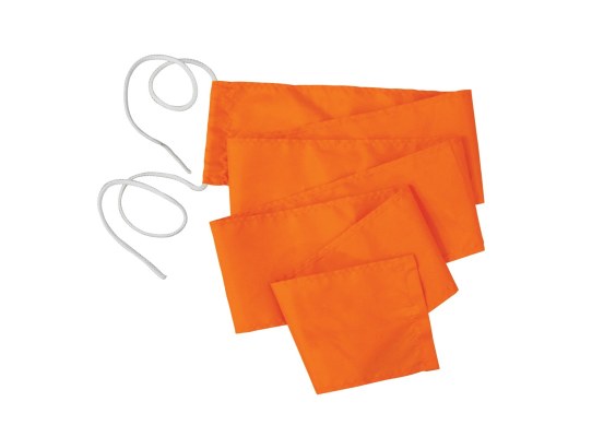 Bandera de deportes acuáticos Jobe, modelo Flame, color naranja, pack.
