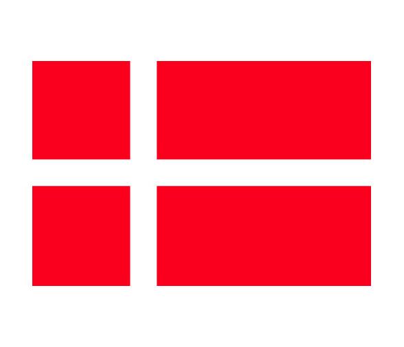 Bandera Dinamarca