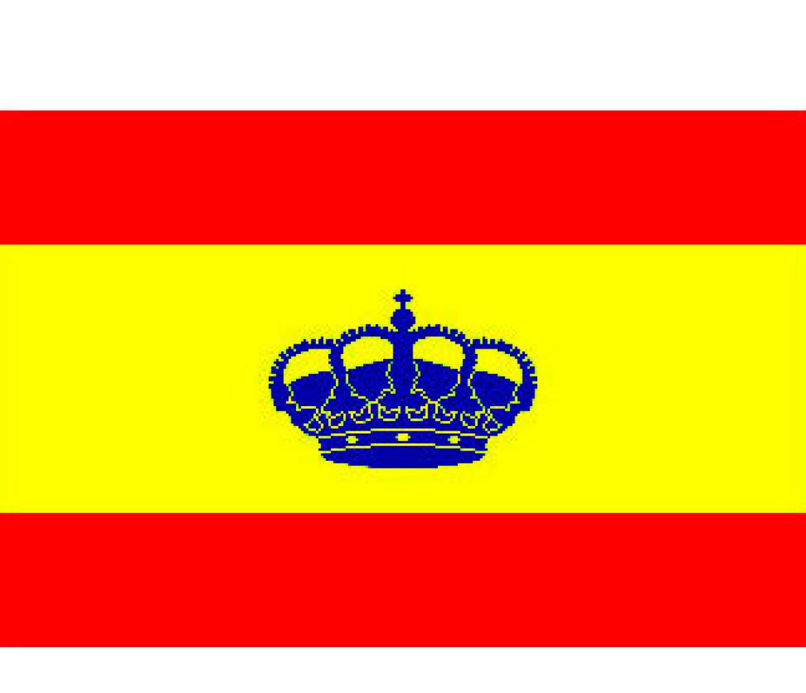Bandera España con Corona 225 x 150 cm