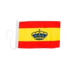 Bandera España con Corona 45 x 30 cm
