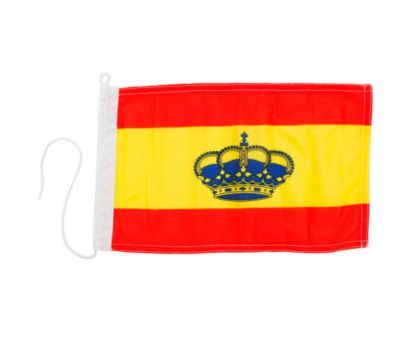 Bandera España con Corona 45 x 30 cm