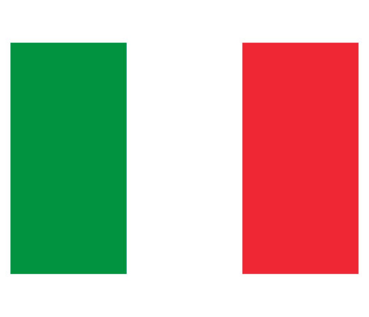 Bandera Italia
