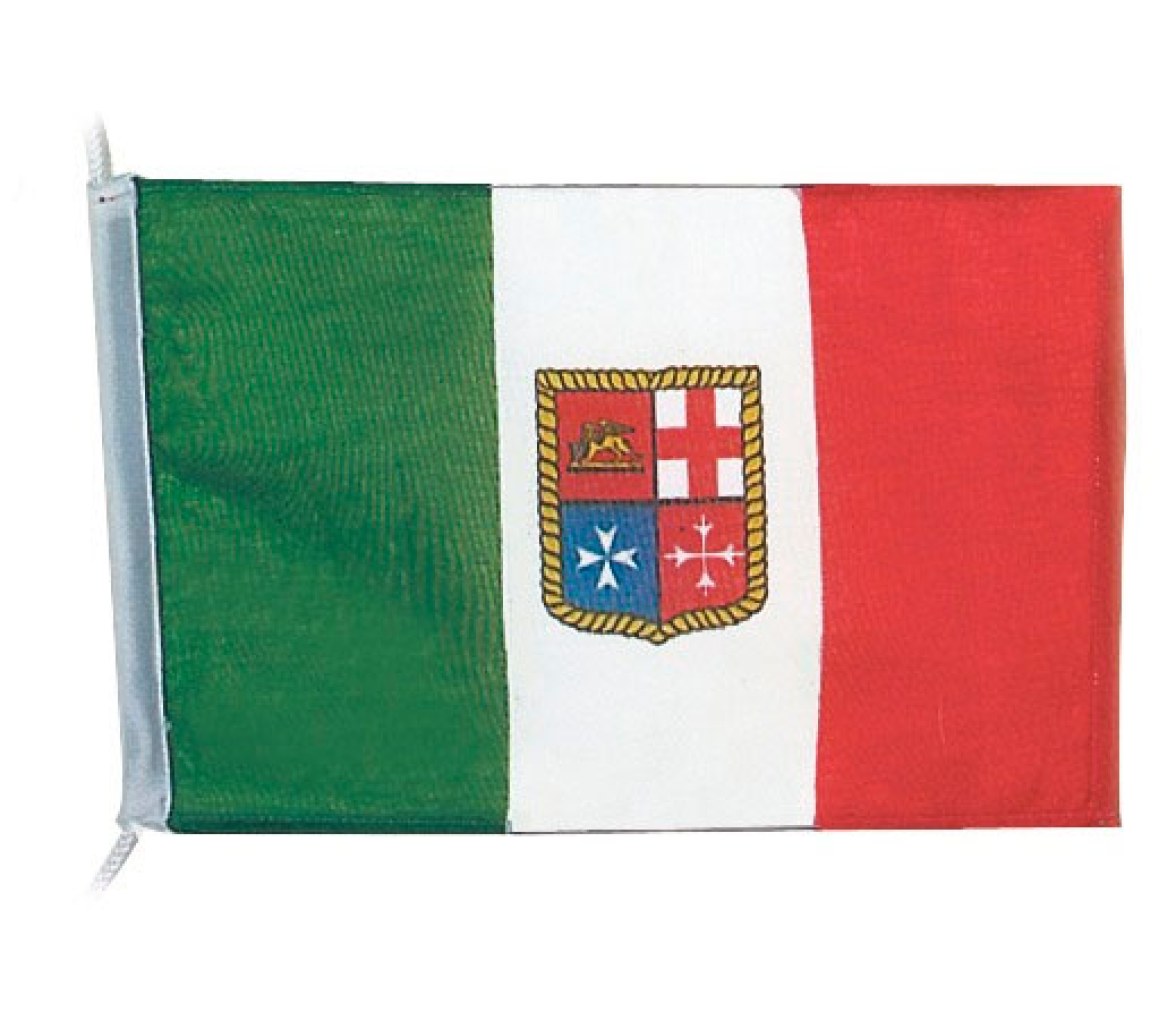 Bandera italiana fabricada en poliéster ligero