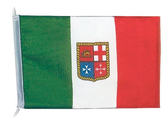 Bandera italiana fabricada en poliéster ligero