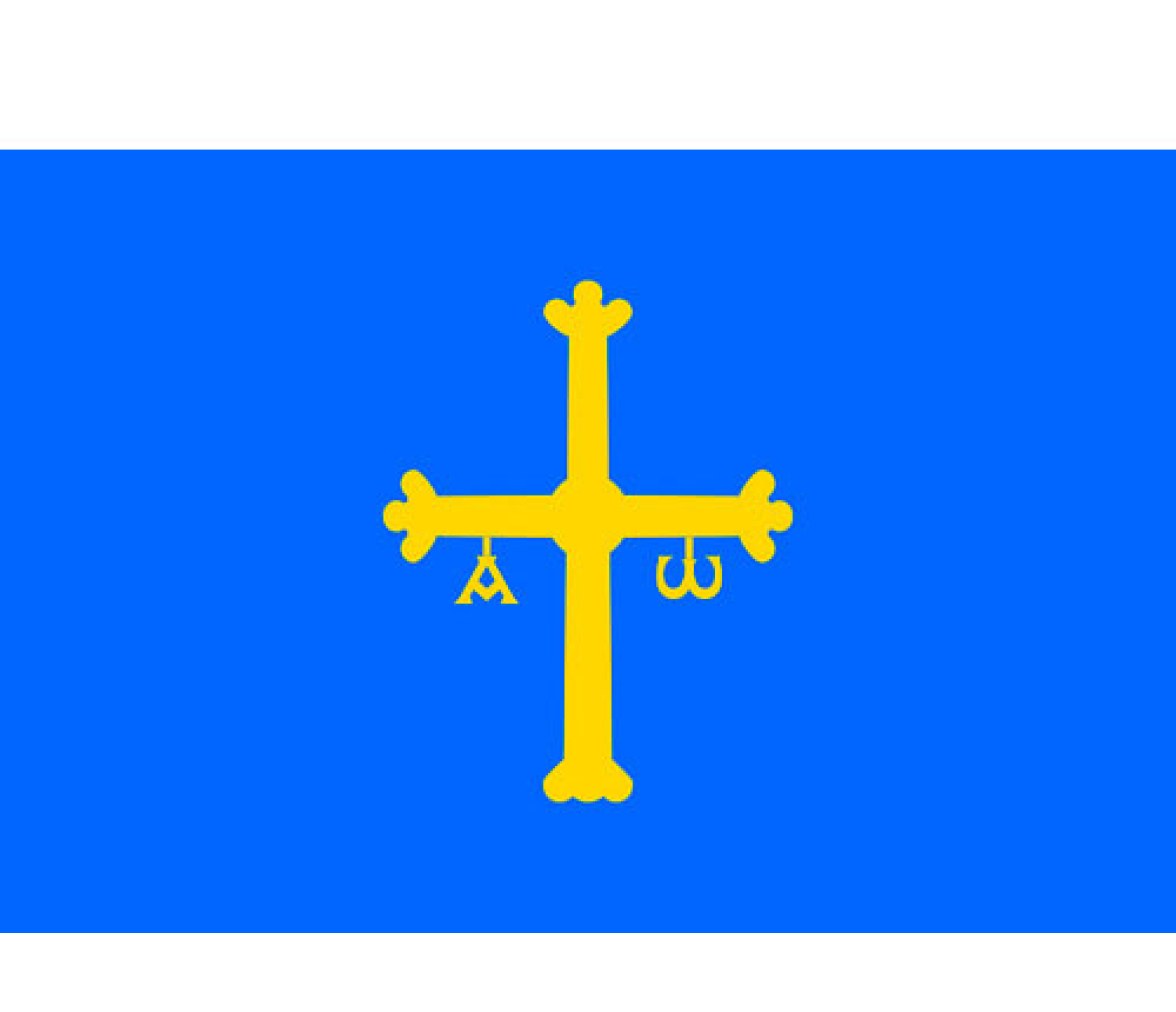 Bandera Principado de Asturias
