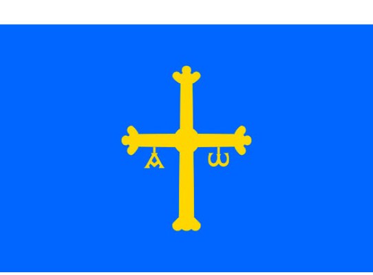 Principality of Asturias Flag