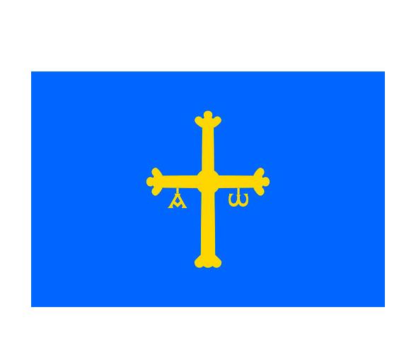 Bandera Principado de Asturias