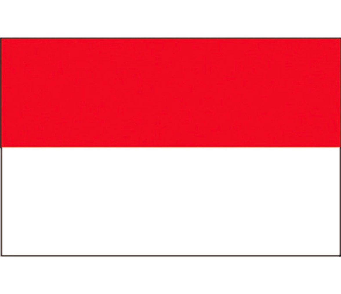 Bandera Principado de Mónaco