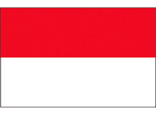 Bandera Principado de Mónaco