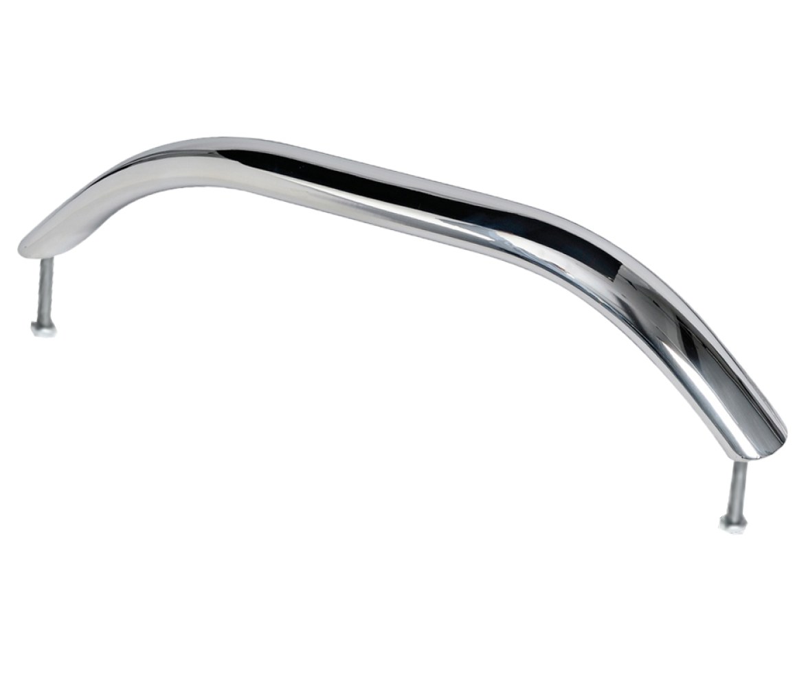 Handrail elliptical pipe stainless steel section 13x33 mm