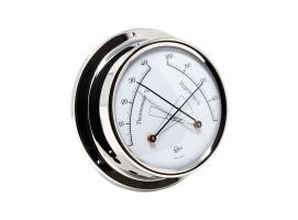 Barigo Termo-Higrómetro Acero Inoxidable Pulido