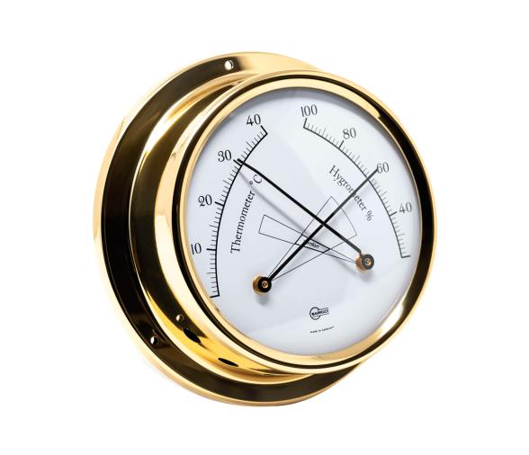 Barigo Termo-Higrómetro Latón Pulido