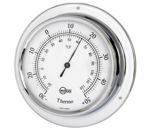 Barigo Termo-higrómetro Chromado