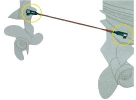 Barra Enlace Acero Inox 2 Motores