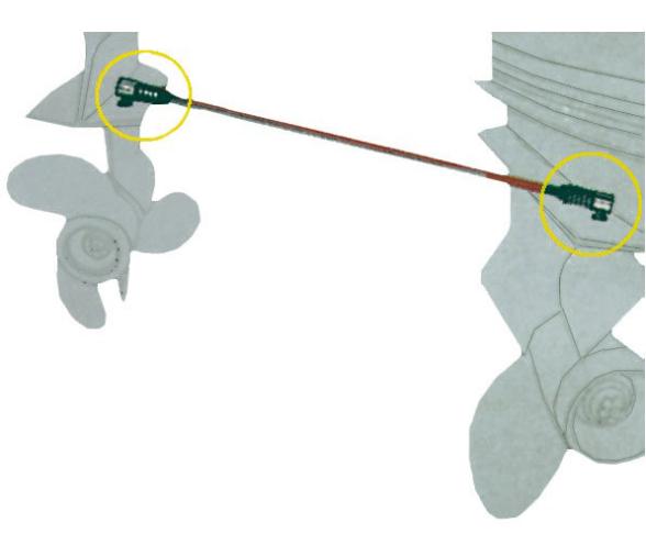 Barra Enlace Acero Inox 2 Motores